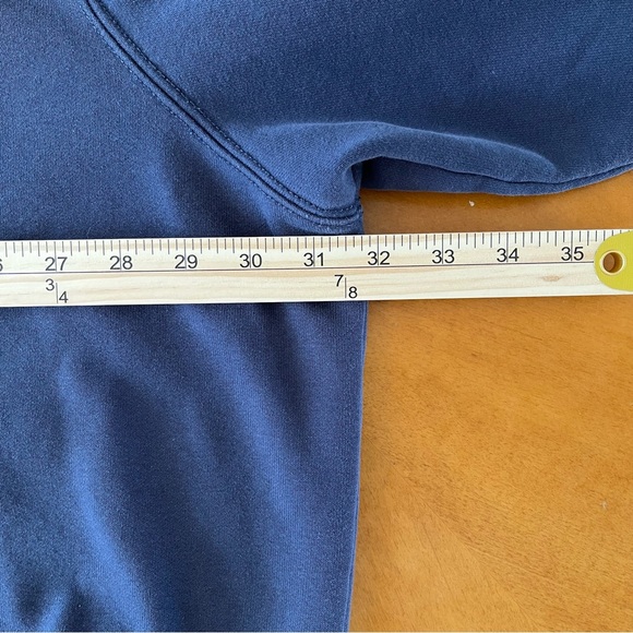 Carhartt Rain Defender Navy Blue Hoodie Workwear Heavy Mens Size 3XLT Tall XXXL - Picture 6 of 12